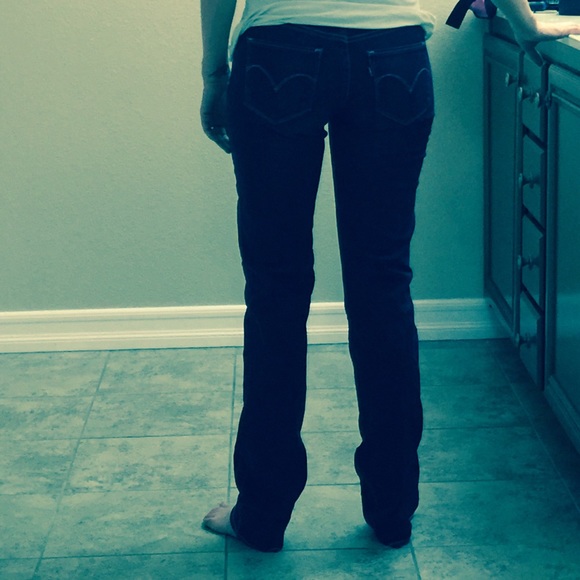 Levi's bold curve straight leg size 27 - Picture 4 of 4