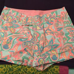 Lilly Pulitzer Barclay Shorts in Make a Splash