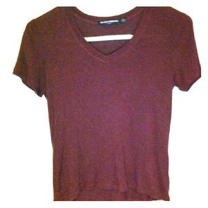 BM Maroon Burgundy T Shirt