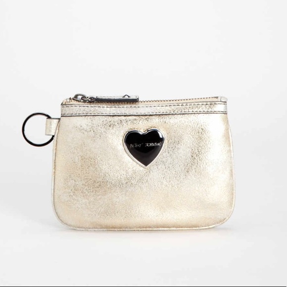 Betsey Johnson Handbags - Betsey Johnson "Tie Me Up" Coin Purse Wallet