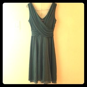Blue Draped Dress
