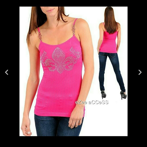 Sexy tank top tattoo rhinestones XS-L new many - Picture 3 of 4