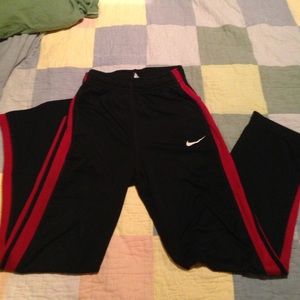 Nike Black with red stripes