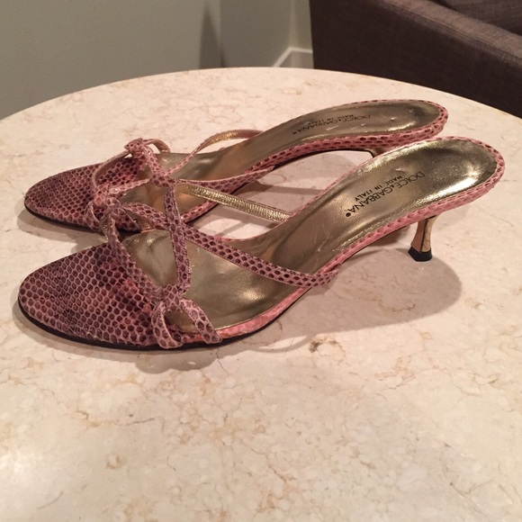 Brand New! Size 6. Dolce and Gabbana kitten heels
