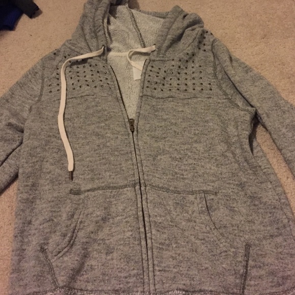 Grey hoodie