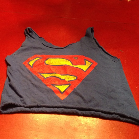 Blue tank top - Picture 1 of 3