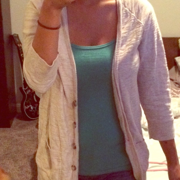 Tan Cardigan - Picture 1 of 4