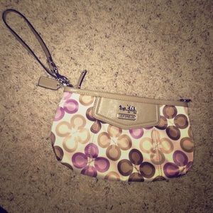 Small Coach Bag with Wrist Strap