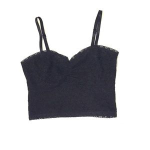 Black Lace Bralette / Top
