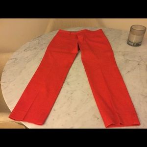 Banana Republic Red Ankle Pants