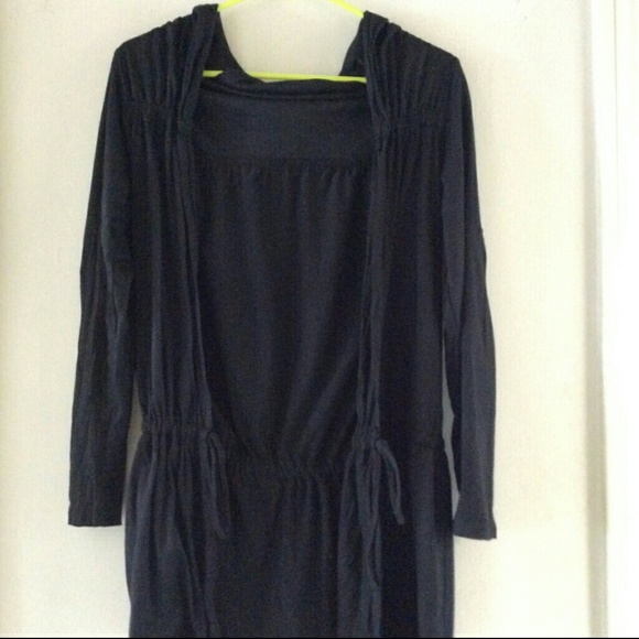 Black Long Cardigan