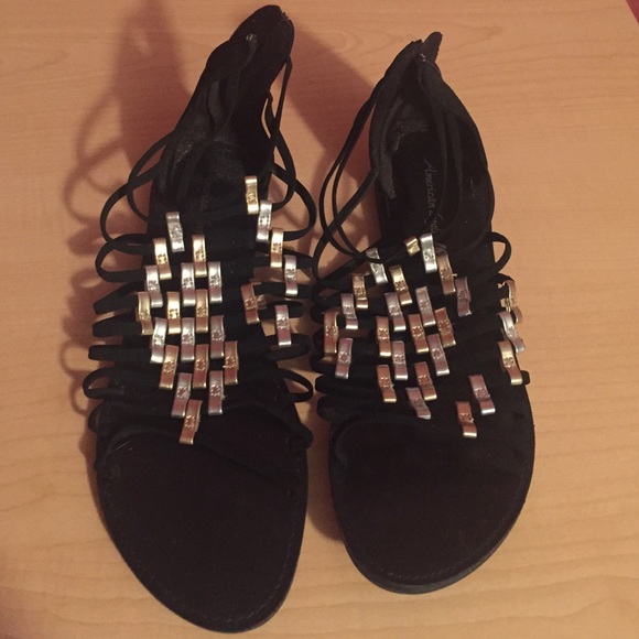 American Eagle flat sandals Size 8 1/2