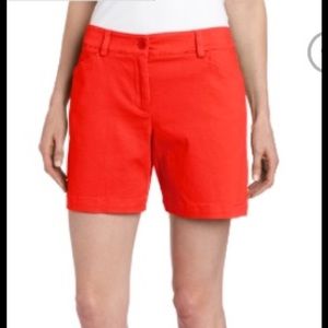 ☀️Jones New York Poppy Red Bermuda Shorts☀️