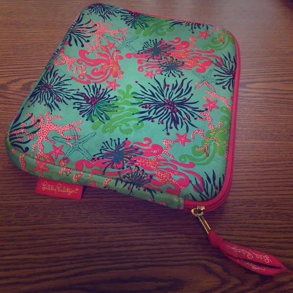 Lilly Pulitzer IPad cover neoprene sleeve