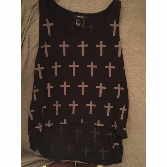 Cross tank top forever 21