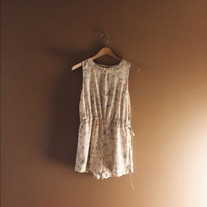 Urban Outfitters Side Tie Open Back Romper