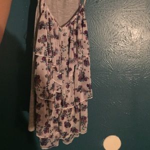 Floral tank top