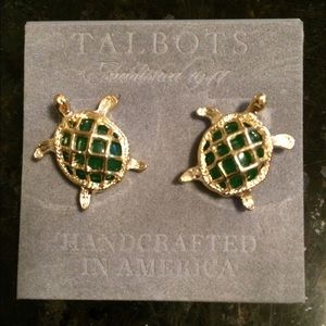 Talbots Turtle Earrings