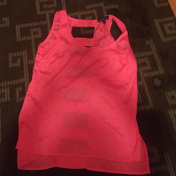 Open back tank