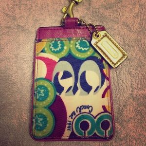 💕Coach ID lanyard💕