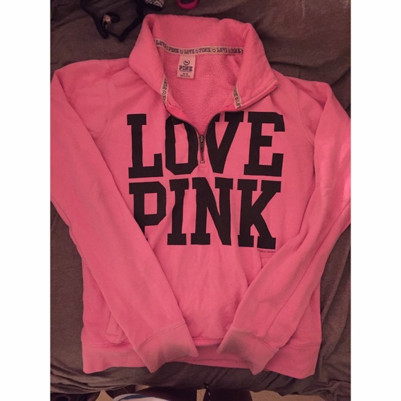 PINK quarter zip