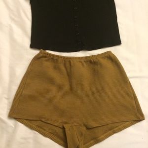Safari brown shorts