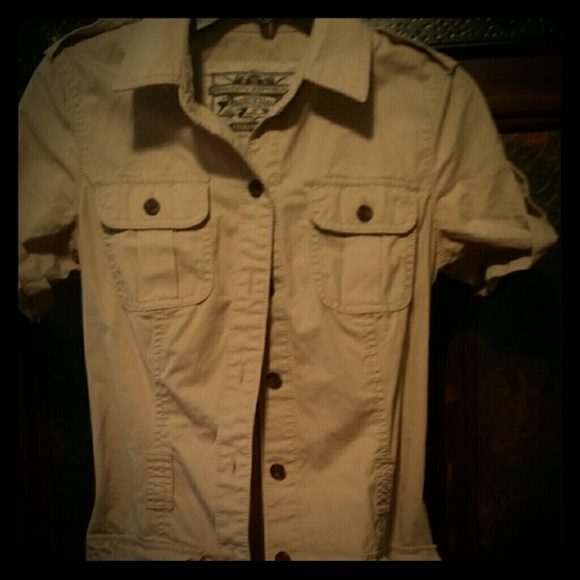 Khaki army style cargo