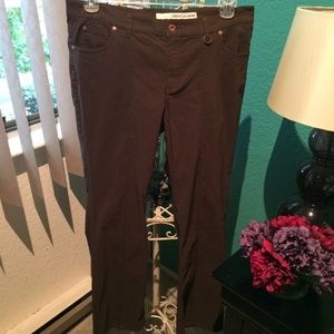 DKNY Brown Stretch Jeans