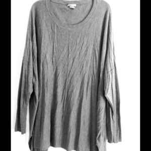 H & M Gray Light Weight Sweater, Size 3X