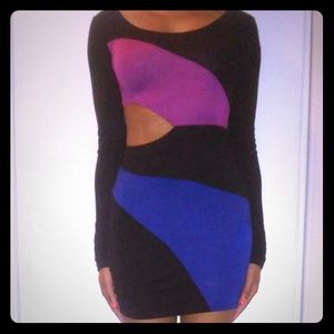 Windsor Size S Dress with Side Cut-Out