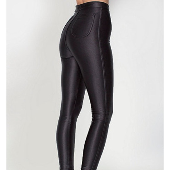 American Apparel Pants - American Apparel Black Disco Pants