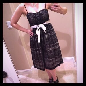 Anthropologie Moulinette Soeurs Lace Slip Dress 0