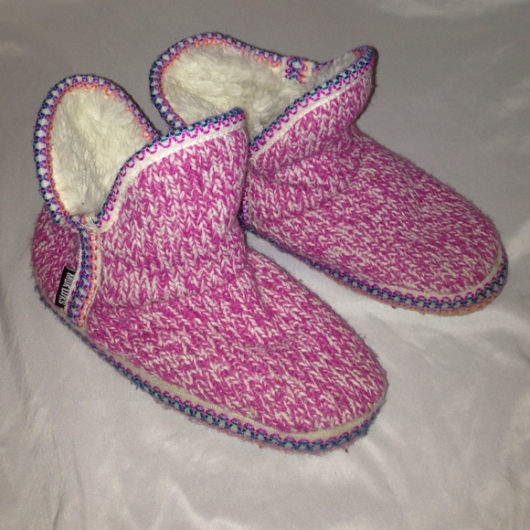 Pink Mukluk Slippers