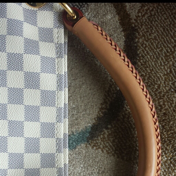 LOUIS VUITTON DAMIER MM AZURE ARTSY BAG - Picture 2 of 4