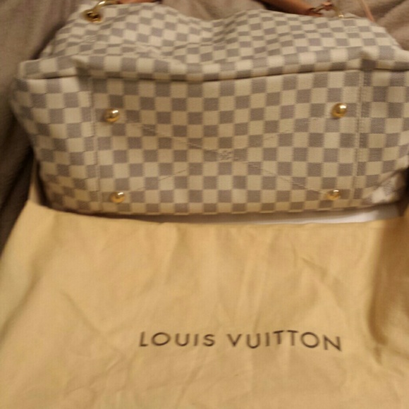 LOUIS VUITTON DAMIER MM AZURE ARTSY BAG - Picture 3 of 4