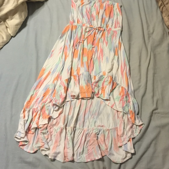 A-line light flowing dress