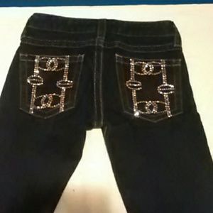 Bling bling! Bebe jeans!