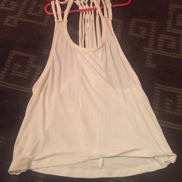 Open back tank
