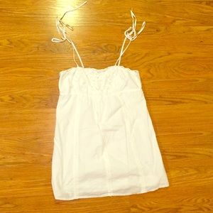 White Crochet Cover Up