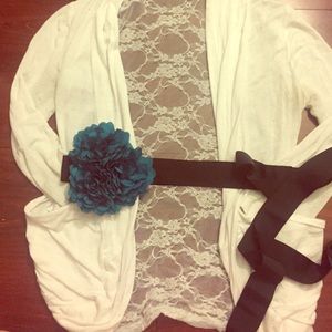 White House Black Market Tie Belt