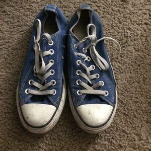 Blue converse
