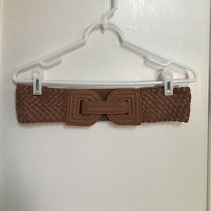 Tan bohemian wrap belt boho brown