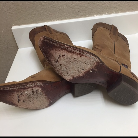 Real leather hard core cowboy boots - Picture 4 of 4