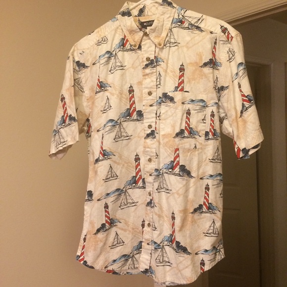 Lighthouse Button Up Shirt