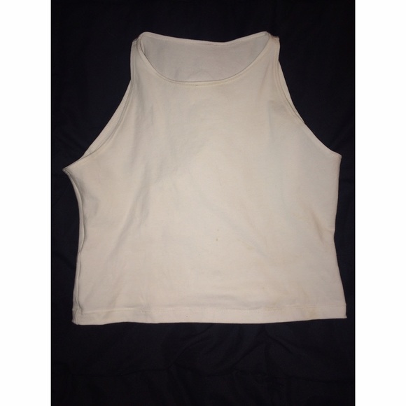 American Apparel Sleeveless Cropped Top!