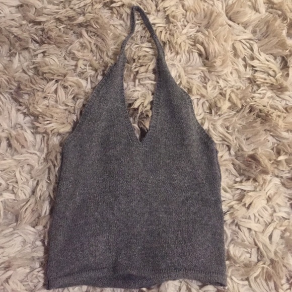 knit Brandy halter top