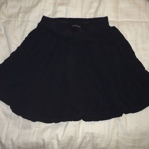 Brandy black skater skirt