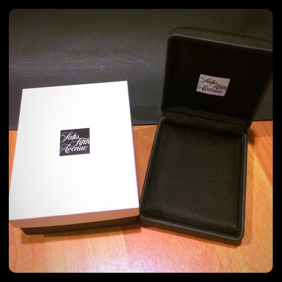 saks jewelry box
