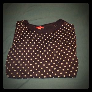 Polk a dot shirt