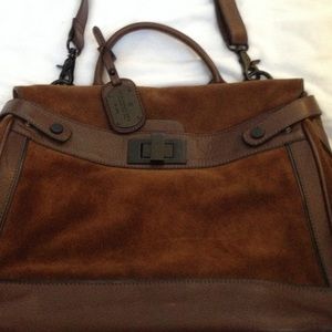 Bcbg maxazria leather handbag huge reduction !!